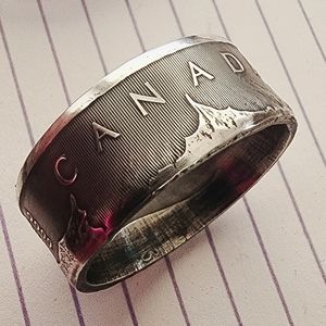 9999 silver maple  ring